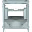 Base de meuble-lavabo de 30 po en bois massif et meuble-lavabo, armoire fonctionnelle avec tiroir, tablette réglable, autoportante, assemblage-121099494
