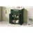 24" Bathroom Vanity With Integrated Ceramic Sink, Bathroom Cabinet With 2 Doors, 1 Tip-Out Drawer, Single Sink Bathroom Vanity For Small And Medium Restroom, Green-1397829150