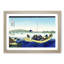 Sunset Across the Ryogoku Katsushika Hokusai - Picture Frame Painting Print-55613845-55613849