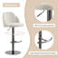 Tabouret pivotant à hauteur réglable-1435256683