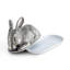 Morning Hunt Pewter Butter Dish