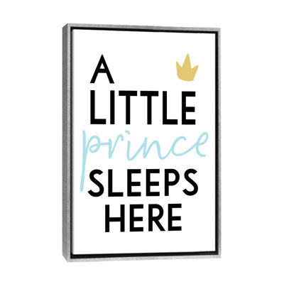 " A Little Prince Sleeps Here "