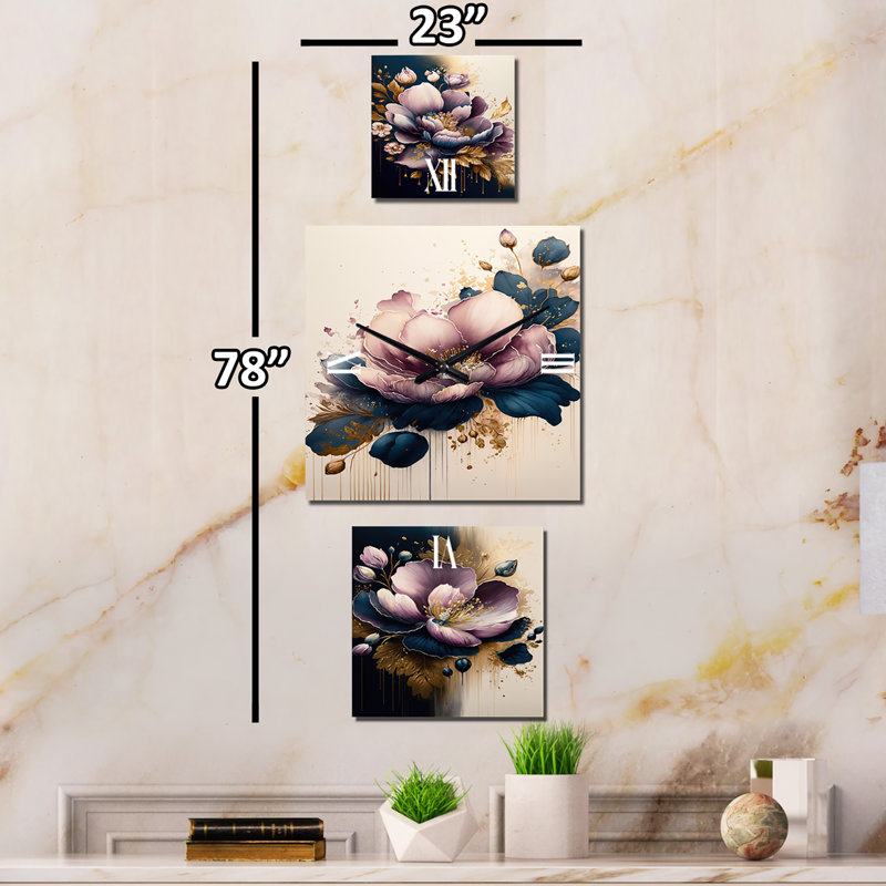 Tamira Metal Wall Clock