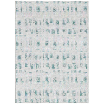 Ieteke Performance Chenille Washable Indoor / Outdoor Rug