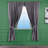 Semi Sheer Curtain Pair-535291611-535291609