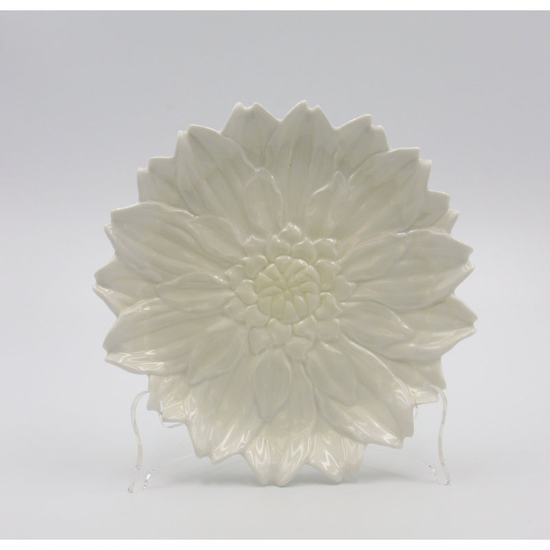 Ensemble de 2 assiettes en porcelaine