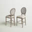Tabouret de bar rembourré Duffield-744143383