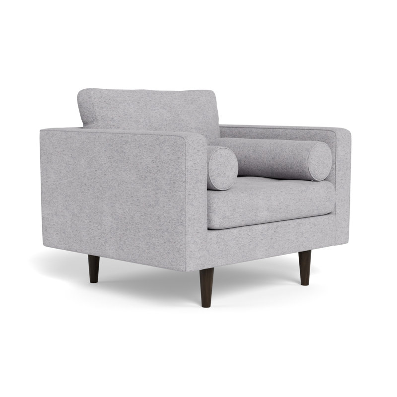 Chaise d'appoint Jackie, étain Travis
