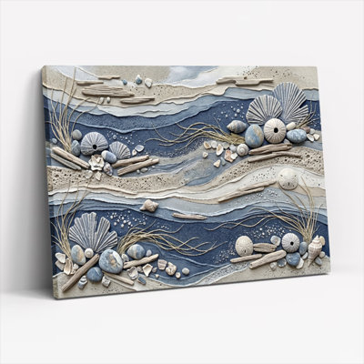 «Ocean Waves», reproduction d'art sur toile, ensemble de 1