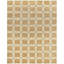 Riviera Hand Knotted Geometric Area Rug in Tan, Olive, Cream-213247642