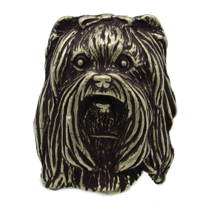 Poignée fantaisie 1 1/2" Yorkshire, Laiton OX
