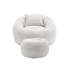 Fauteuil à billes rond avec repose-pieds-1828414013