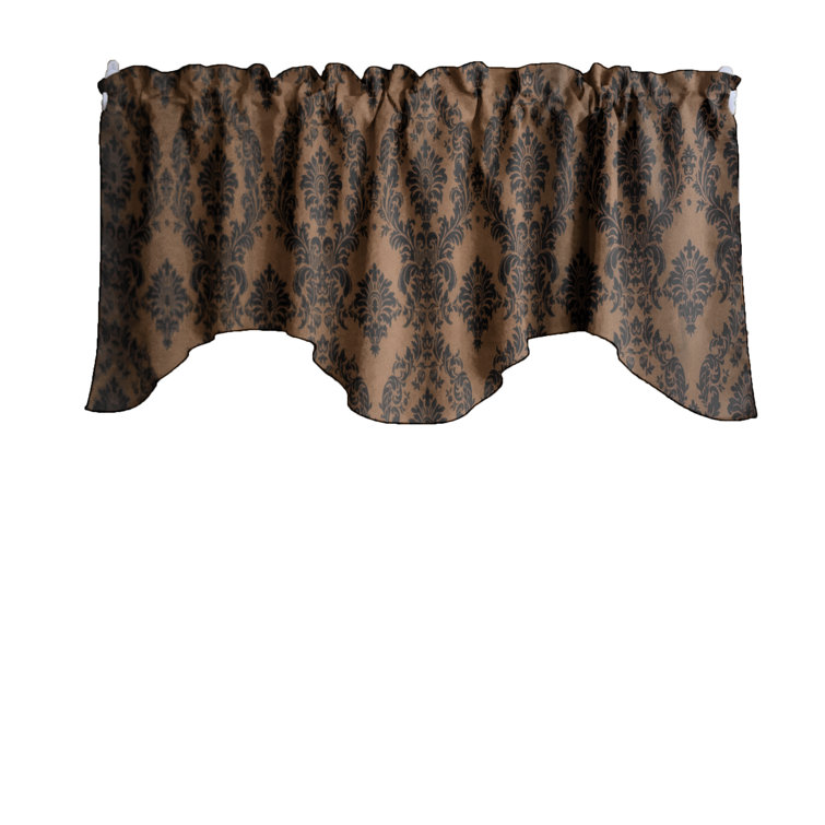 Ardmore Scalloped 52'' W Window Valance