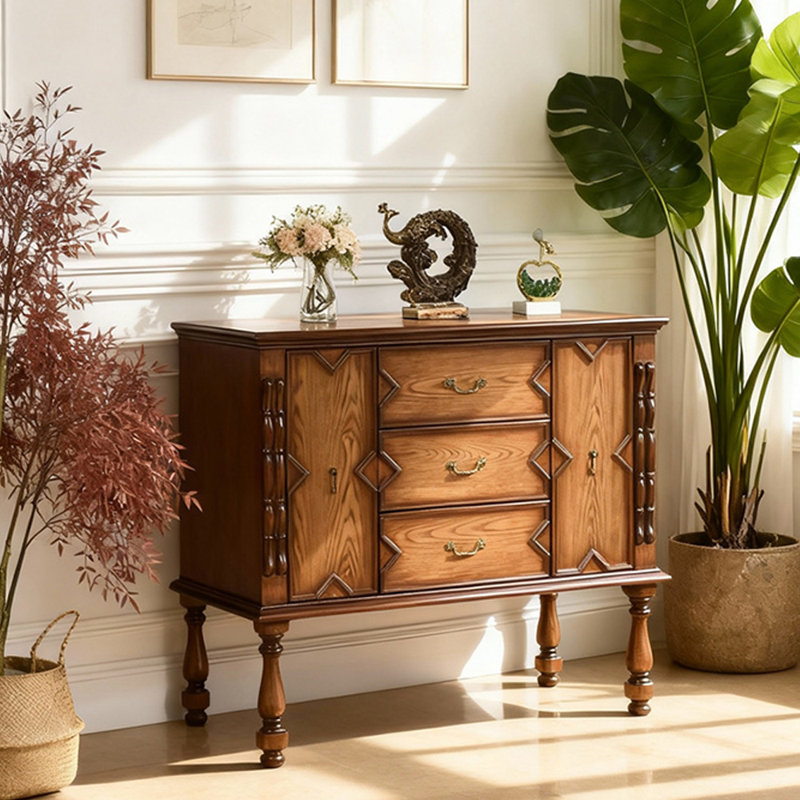 Rural Living Room Entrance Display Case