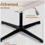 Fauteuil de bureau de grande taille sans accoudoir