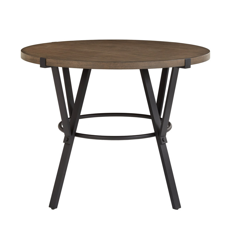 Table ronde à hauteur de comptoir Alisier