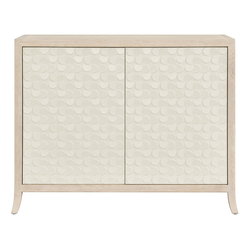 Paloma 45" Wide Off-White Textural Statement Chest