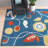 Soho Hand Tufted Wool And Viscose Floral Rug-1770141292