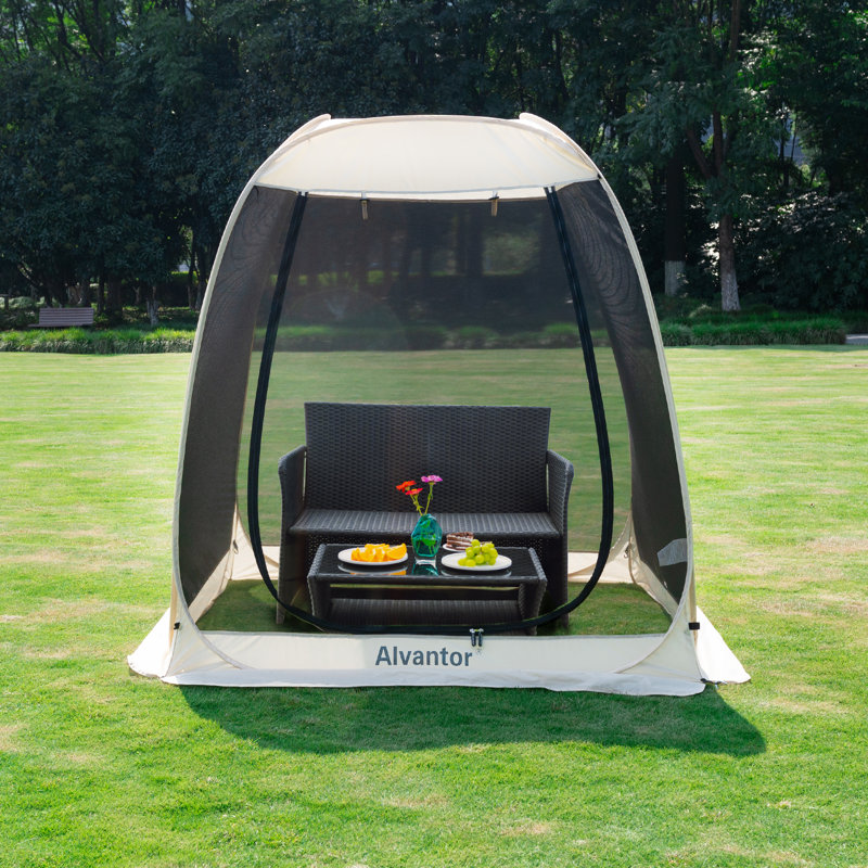 Pavillon de jardin escamotable Pop-Up, H 72,83 po x l 72,83 po x P 78,74 po