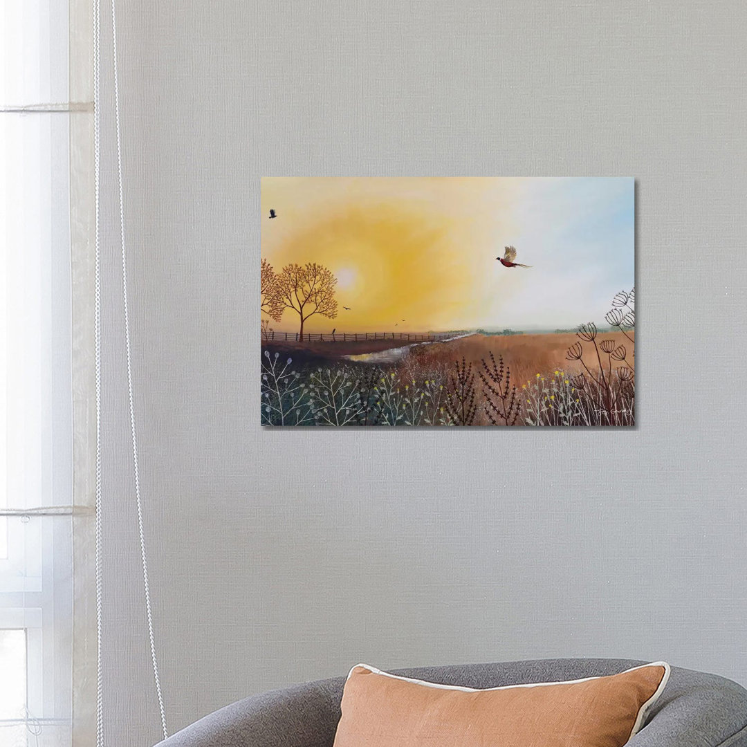 Autumn Glow by Jo Grundy - Wrapped Canvas Print