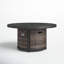 Cassara 25'' H x 52'' W Propane Outdoor Fire Pit Table-1514044974