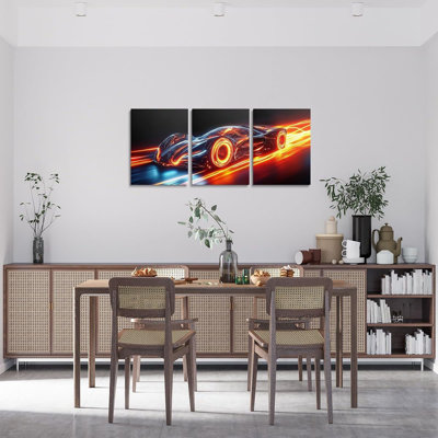 3 Piece Wrapped Canvas Print