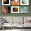 Ensemble de 2 cadres muraux mats, collage de cadres photo multiples, pour une présentation murale ou sur un plateau de table-2084446487-2084446475