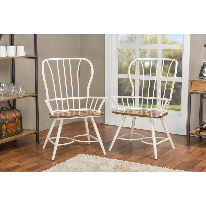 Criswell 17.5'' H Armchair, White