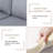 3-Seater Patio Sofa,All-Weather Iron Frame with Cushions