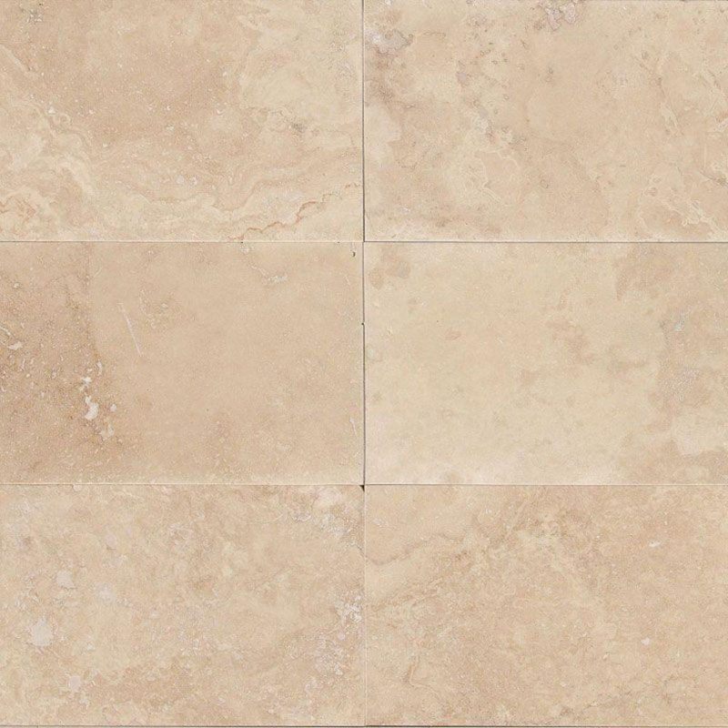 12" x 24" Travertine Marble Look Wall & Floor Tile