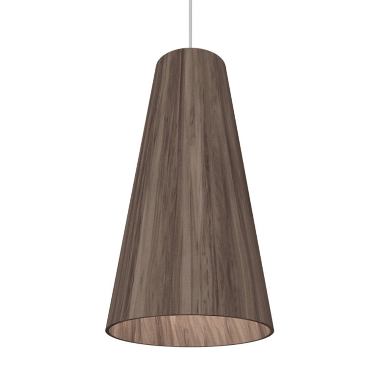Cônico 1 - Light Pendant, American Walnut, American Walnut