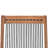 Ellecia Acacia Foldable Outdoor Adirondack Chair