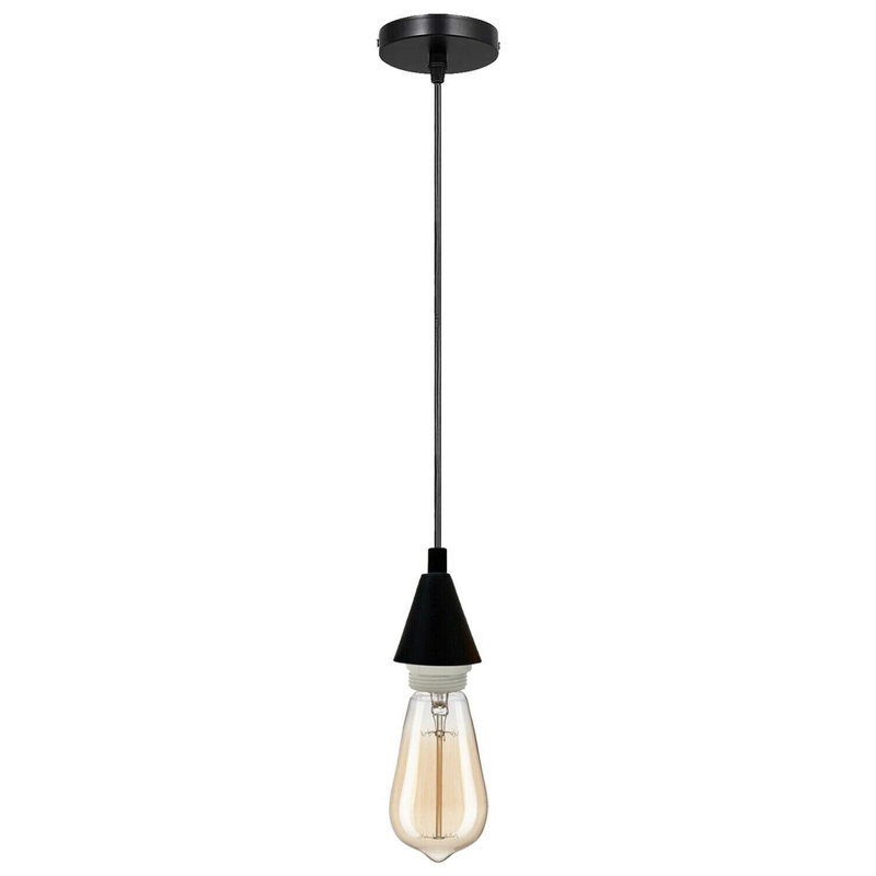 1 - Light Black Simple Pendant