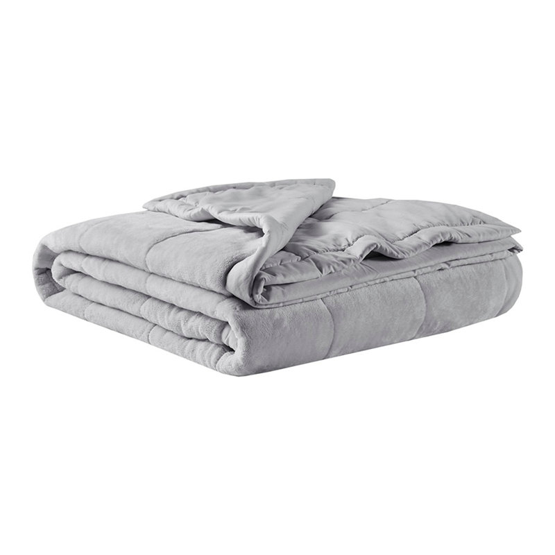 Couverture réversible en duvet HeiQ Smart, Lit simple, Noir, noir, noir, noir
