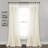 Lush Decor Lydia Ruffle Semi-Sheer Curtain Panels Pair Drapes (Set of 2)-649410438-649410440