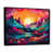 Black Floater Framed