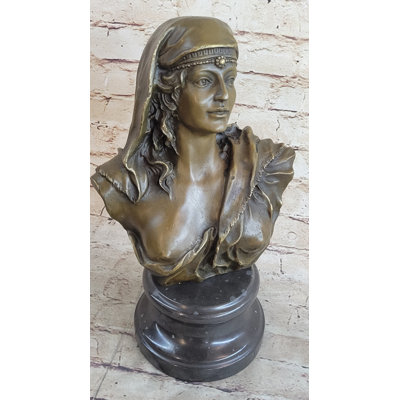 Statue de bronze sculpté en bronze abdulnasir