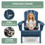 Chaise Adirondack pliable en PEHD Clitheroe-879525381