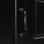 Meuble-lavabo 24 po avec lavabo, une armoire avec porte à fermeture douce, 3 tiroirs à fermeture douce, poignées en métal rétro, noir-904573025