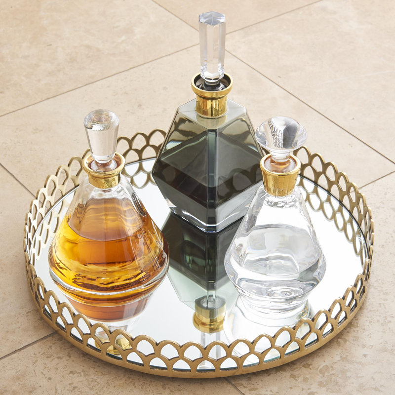 Cone Decanter-Gold
