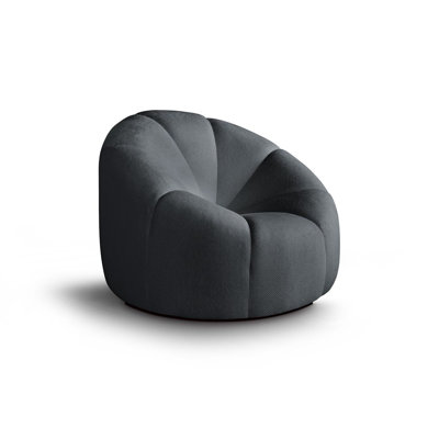 Coumas Upholstered Swivel Accent Chair