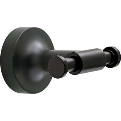 Voisin Double Towel Hook Bath Hardware Accessory in Matte Black