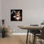 Art mural contemporain chat curieux-129477025