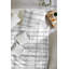 Cotton Plaid Duvet Cover Set with Pillow Shams