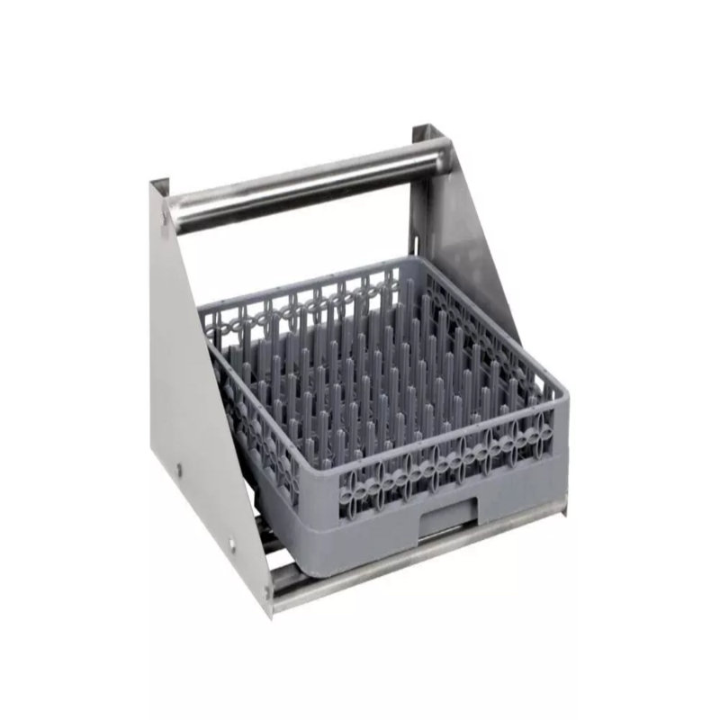 Tablette murale et support en verre en acier inoxydable Express H 11,3 po x l 22 po x P 18 po Express KitchQuip
