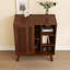 Modern Rattan Sideboard With Adjustable Shelves-1907321742