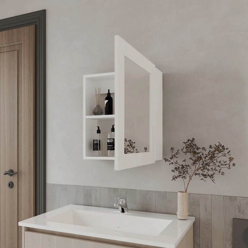Medicine Cabinet With Included Mirror