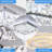 Modern Led Crystal Ceiling Light Three-tier Square 6500k 4880lm Suitable For Living Room, Bedroom, Kitchen, Balcony, Basement And Office 14.6-inch Ceiling Base (non-dimmable)-323034669