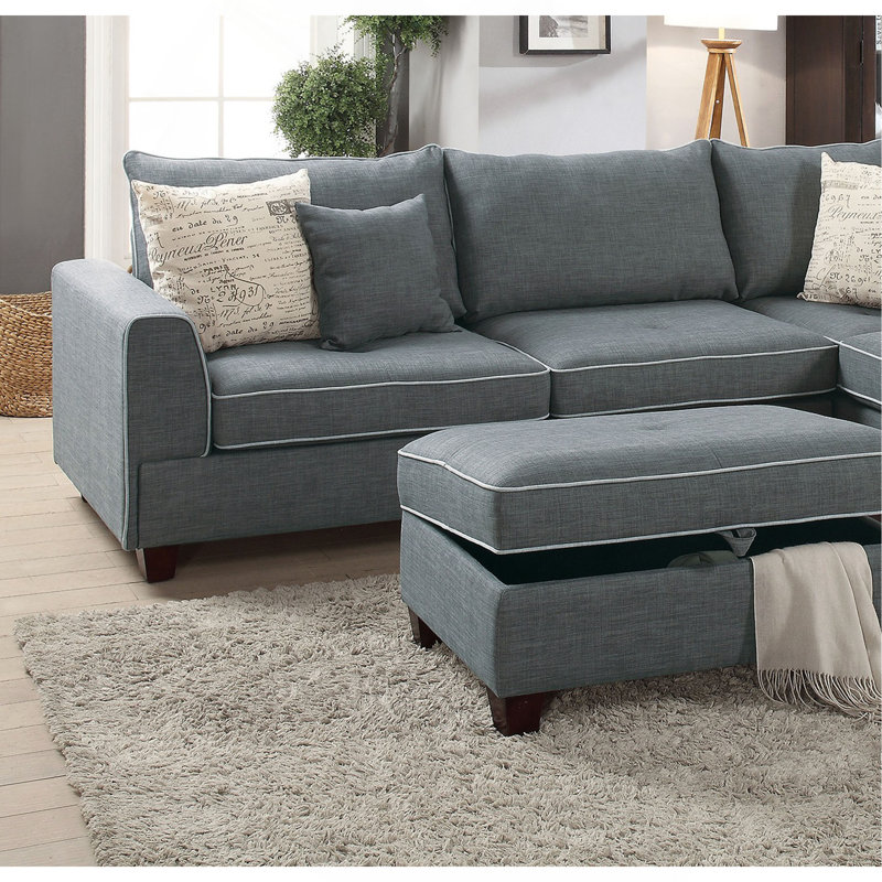 Magnifique canapé modulaire 3 pièces Dorris