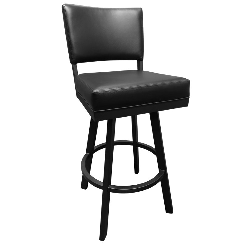Tabouret de bar et de comptoir pivotant Kjirsten, Tabouret de comptoir (siège d'une hauteur de 26 p